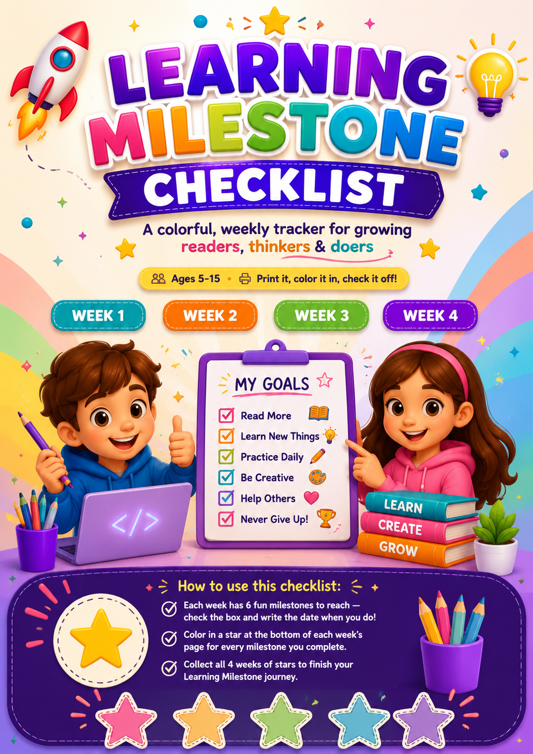 Learning Milestone Checklist
